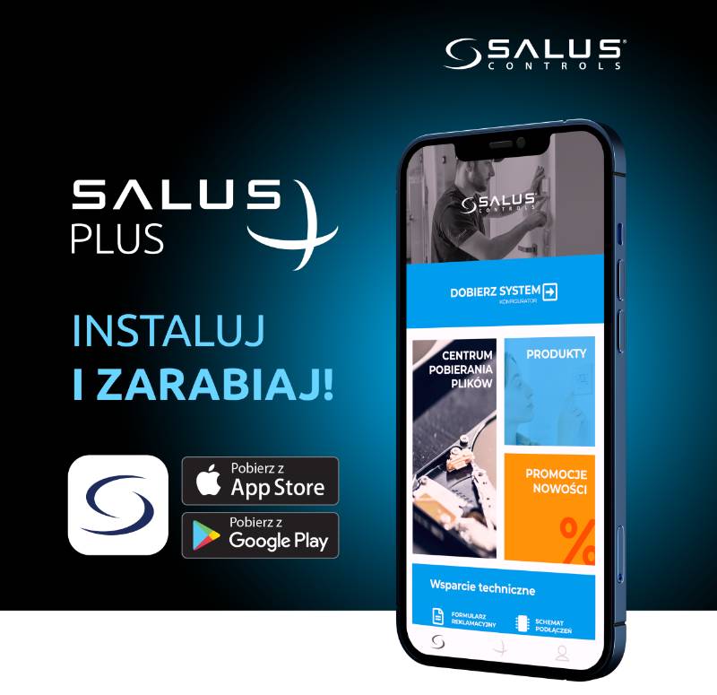 Aplikacja mobilna SALUS Plus